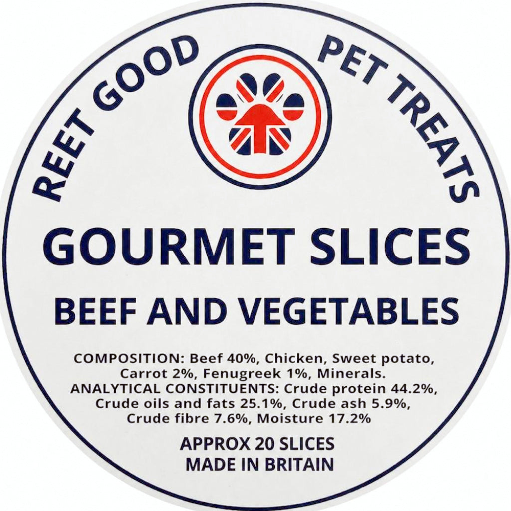 British Gourmet Slices – Beef & Vegetables