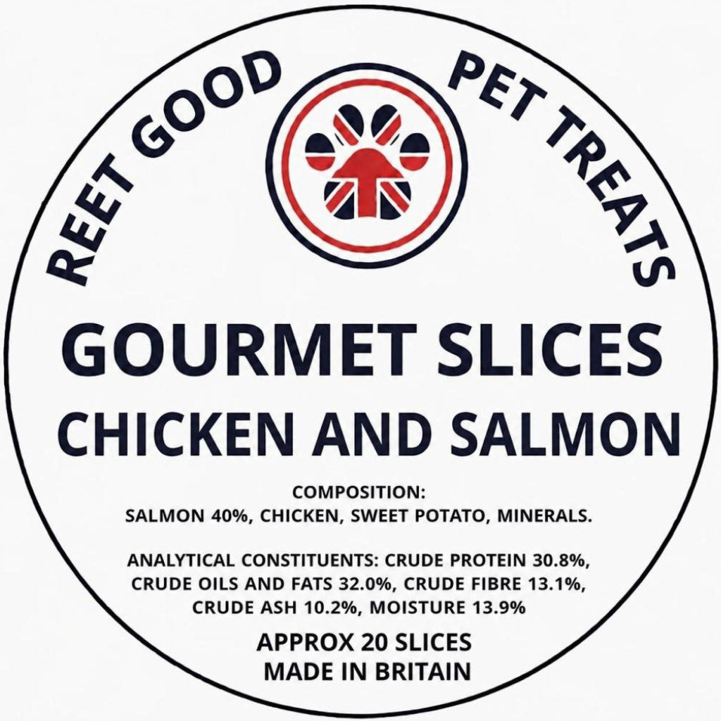 Gourmet Slices – Chicken & Salmon – 20 Slices